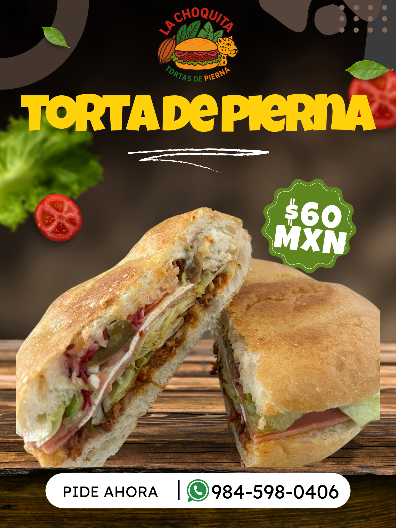 Torta de pierna